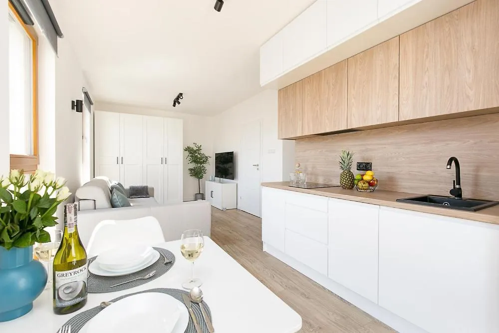 Apartmán Apartament White Zajezdnia Wrzeszcz Gdaňsk